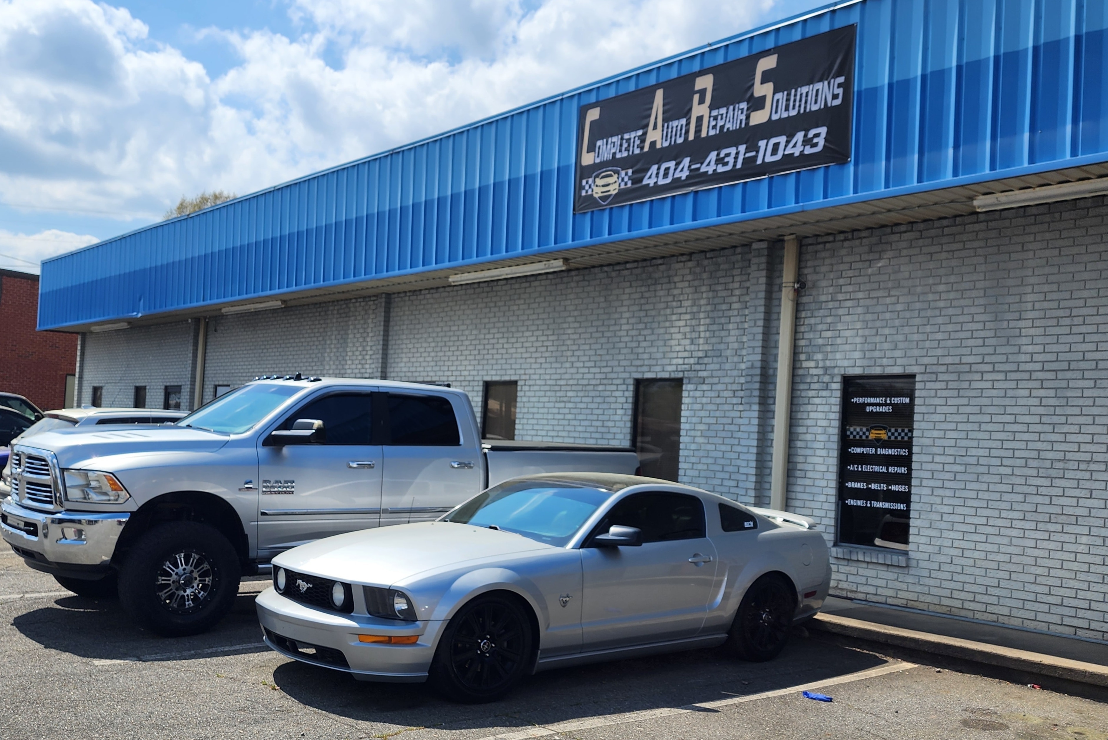 Mike Maschino, owner of C.A.R.S Complete Auto Repair Solutions in Cartersville, GA